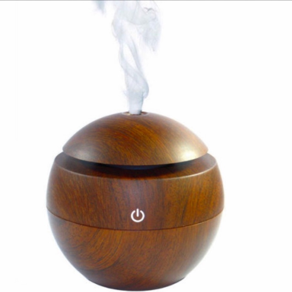 🎁🆕Gift Wrap! Diffuser & Humidifier Woodgrain LED - Picture 6 of 6